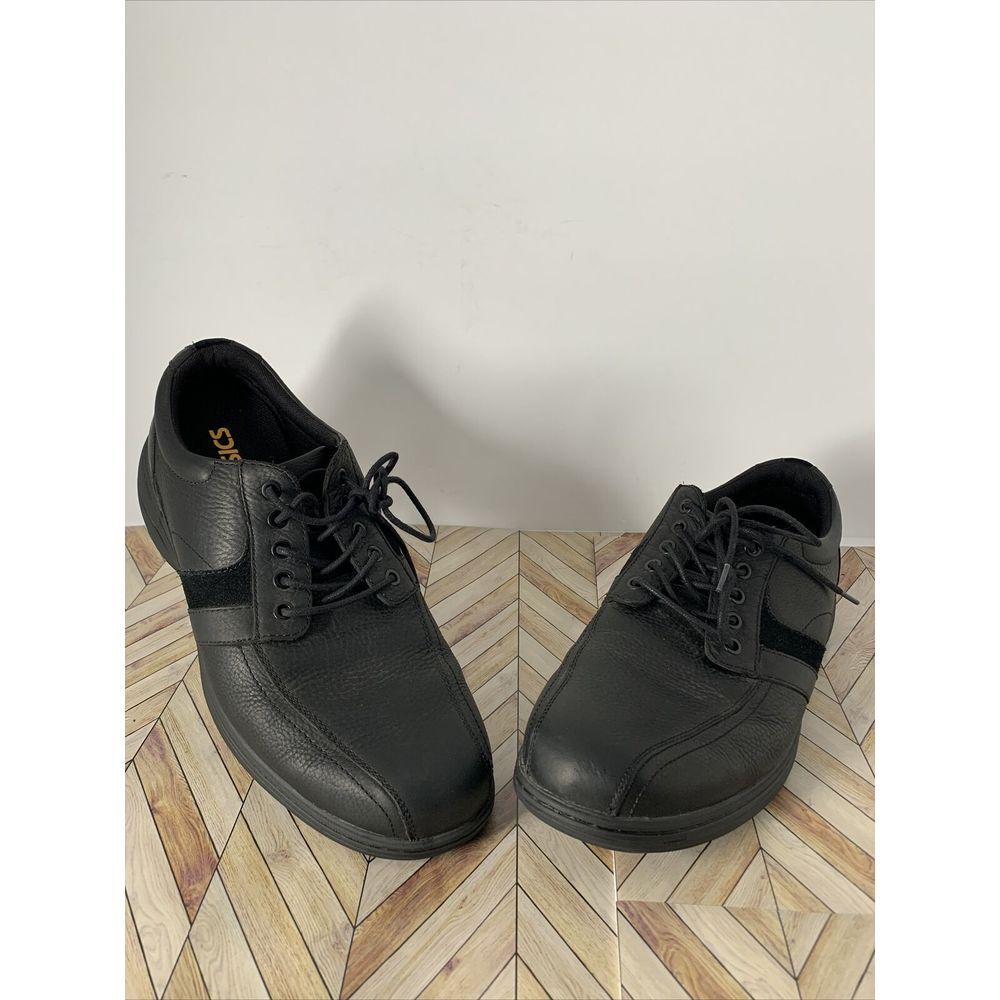 ABEO Upland New Men Size 12 M Black Comfortable Leather Casual‎ Oxford 24U1060